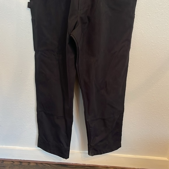 CARHAART RELAXED FIT DUCK BIB OVERALL 46 x 34 nwt black - Picture 6 of 13